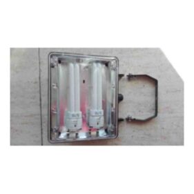 Foco Simple Luz Fría ABS 230v 2x26w