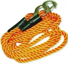 cuerda remolque con mosquetones 3000kg