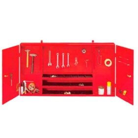armario herramientas con puertas y cerradura