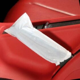 fundas cubre palancas freno mano coche desechables caja