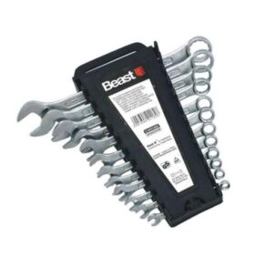 Juego de Llaves Combinadas Estrella - Fija 6-22mm. 12 Herramientas