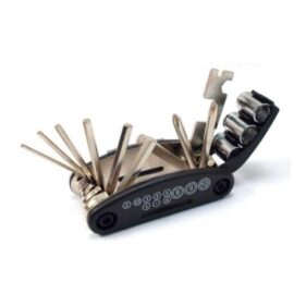 Kit de Herramientas Reparación Bicicleta y Moto 16 en 1