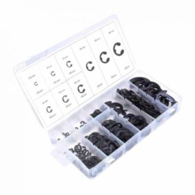 Surtido Anillos Seeger RA DIN-6799 Clips Seguridad 300 Uds.