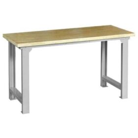 banco de trabajo con encimera madera 1500mm fervi b017