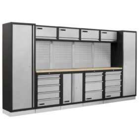 conjunto muebles modulares armarios taller fervi a007a
