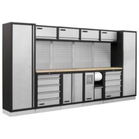 conjunto muebles modulares armarios taller fervi a007b