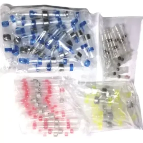 100x Terminales Termoretractiles con Estaño Surtido