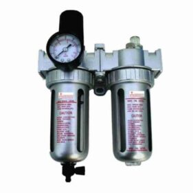 Filtro Regulador Lubricador 1/2" Aire Comprimido con Manómetro