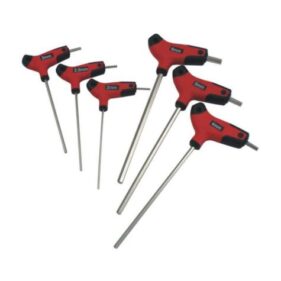 Juego de Llaves Allen con mango Rápidas en _T_ 6 Herramientas