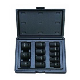 Juego llaves de vaso impacto 1_2_ 12 cantos 12 piezas en estuche