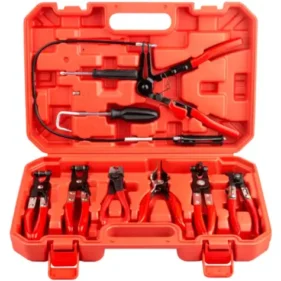 juego alicates abrazaderas manguitos coche