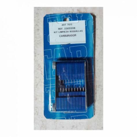 Kit de Limpieza / Galgas Para Boquillas ( Chiclets ) Carburador de Moto y Coche 4 Kit de Limpieza / Galgas Para Boquillas ( Chiclets ) Carburador de Moto
