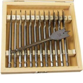 brocas de pala para madera juego estuche