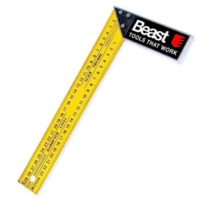 escuadra de aluminio para carpintero 350 mm