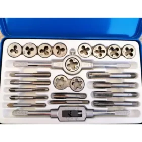 juego machos y terrajas de roscar 24 herramientas sio