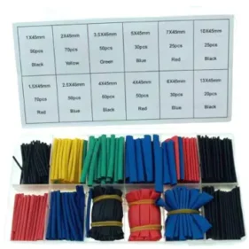 surtido fundas termoretractiles para cables colores sio