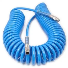 espiral aire comprimido manguera azul