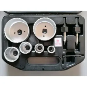 juego coronas perforar azulejos hormigon baldosas sio