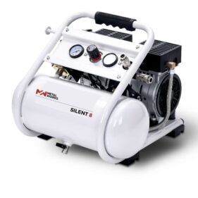 compresor de aire silent 8 metalworks - sin aceite