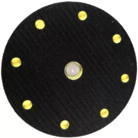 plato para lijadora 150mm 8 agujeros velcro