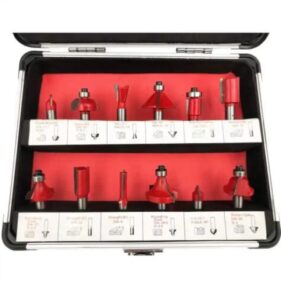 fresas madera sio estuche 12 pz