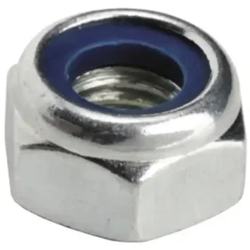 tuerca autoblocante hexagonal zincada