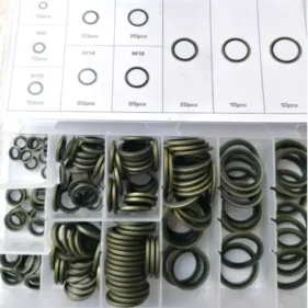 surtido arandelas goma metal 4
