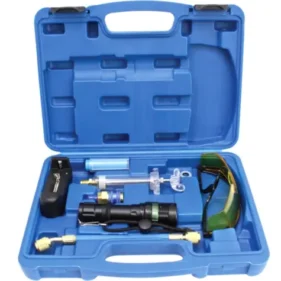 kit detectar fugas aire acondicionado con lampara uv