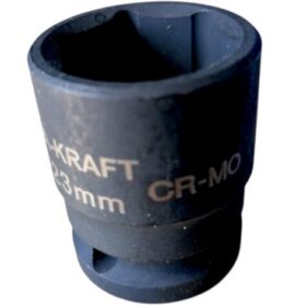 llave de vaso cr-mo impacto 1-2 hexagonal