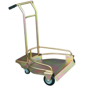 carro para bidón de aceite 200 litros taller